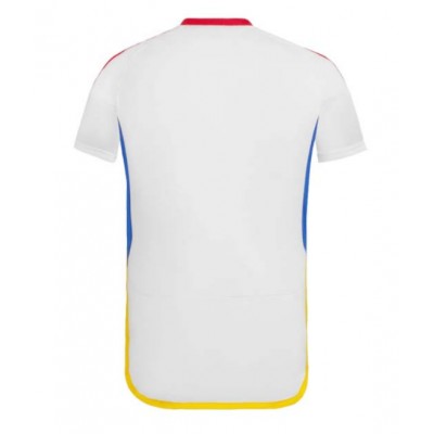 Moški Nogometni dresi Venezuela Gostujoči Copa America 2024 Kratek Rokav Moški Nogometni dresi Venezuela Gostujoči Copa America 2024 Kratek Rokav